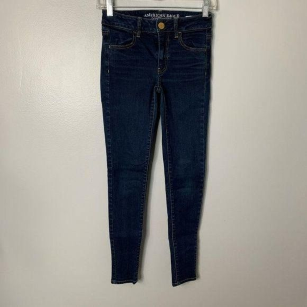 American Eagle Jeggings‎ Sz 2 Long Super Stretch